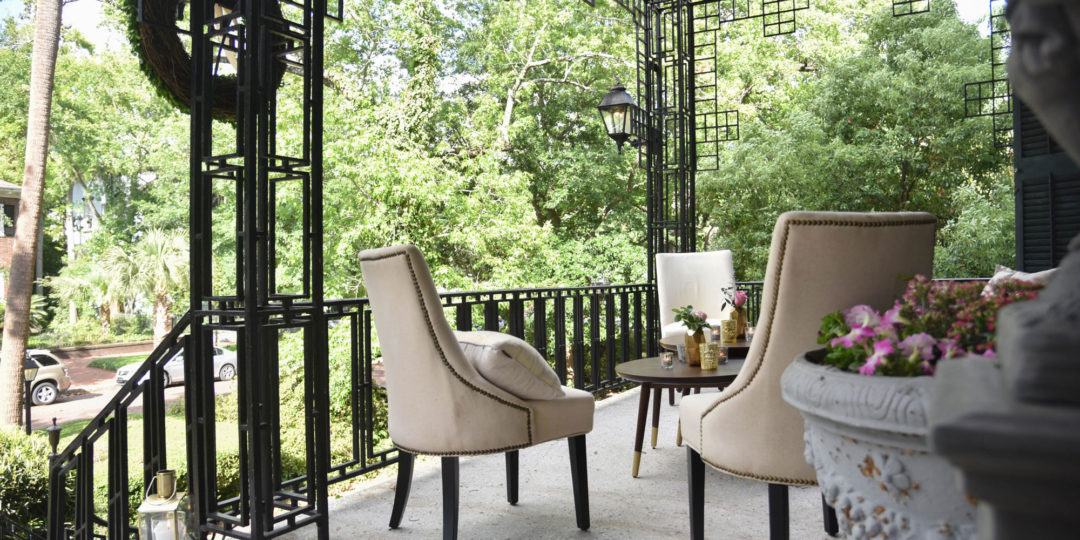 Brockington Hall front porch